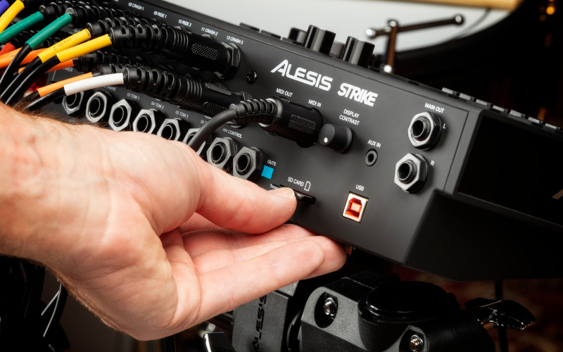ALESIS STRIKE PERFORMANCE DRUM MODULE Обзор меню